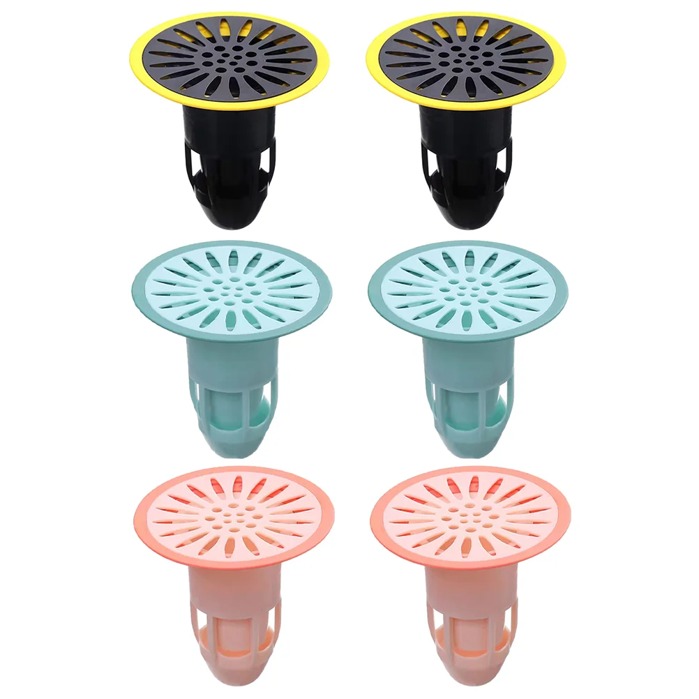 

6 шт., фильтр для слива раковины в ванной комнате