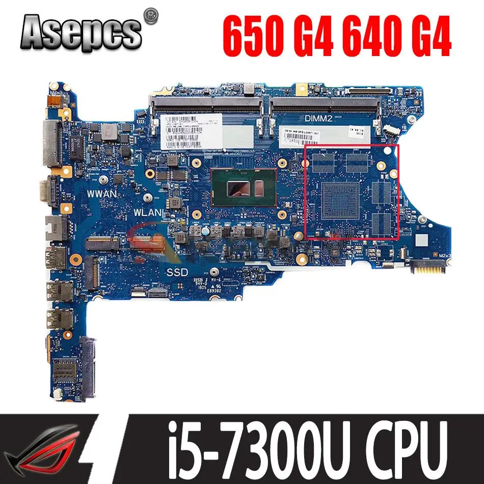 

Scheda Madre For HP Probook 640 G4 I5-7300U Laptop Motherboard L09566-001 L09566-601 Fully tested