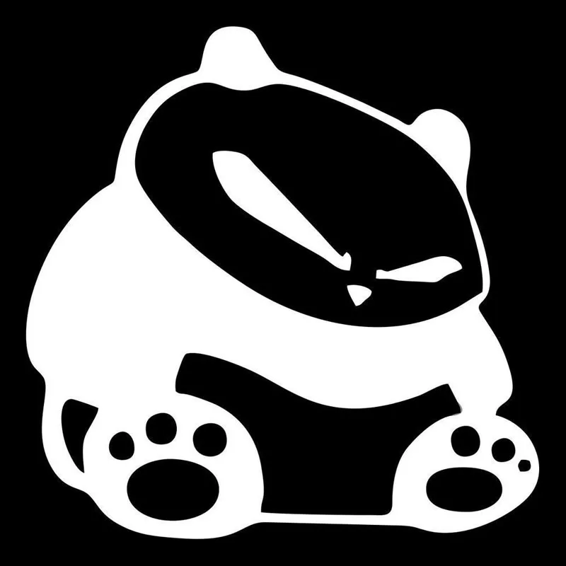 

Car Stickers Decor Motorcycle Decals Cartoon Panda Cool Decorative Accessories Creative Sunscreen Waterproof PVC,15cm*15cm