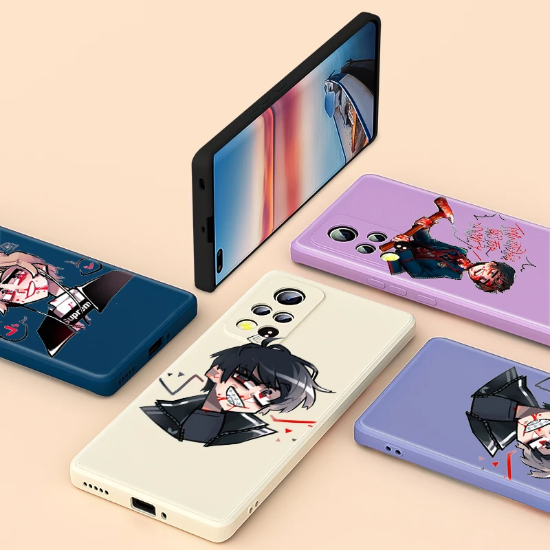 

Umbrella Academy For Honor 50 SE 30 30S 20 20i 20E 10X 10 9X 9C 9S Lite 5G Pro Liquid Silicone Soft Cover Phone Case