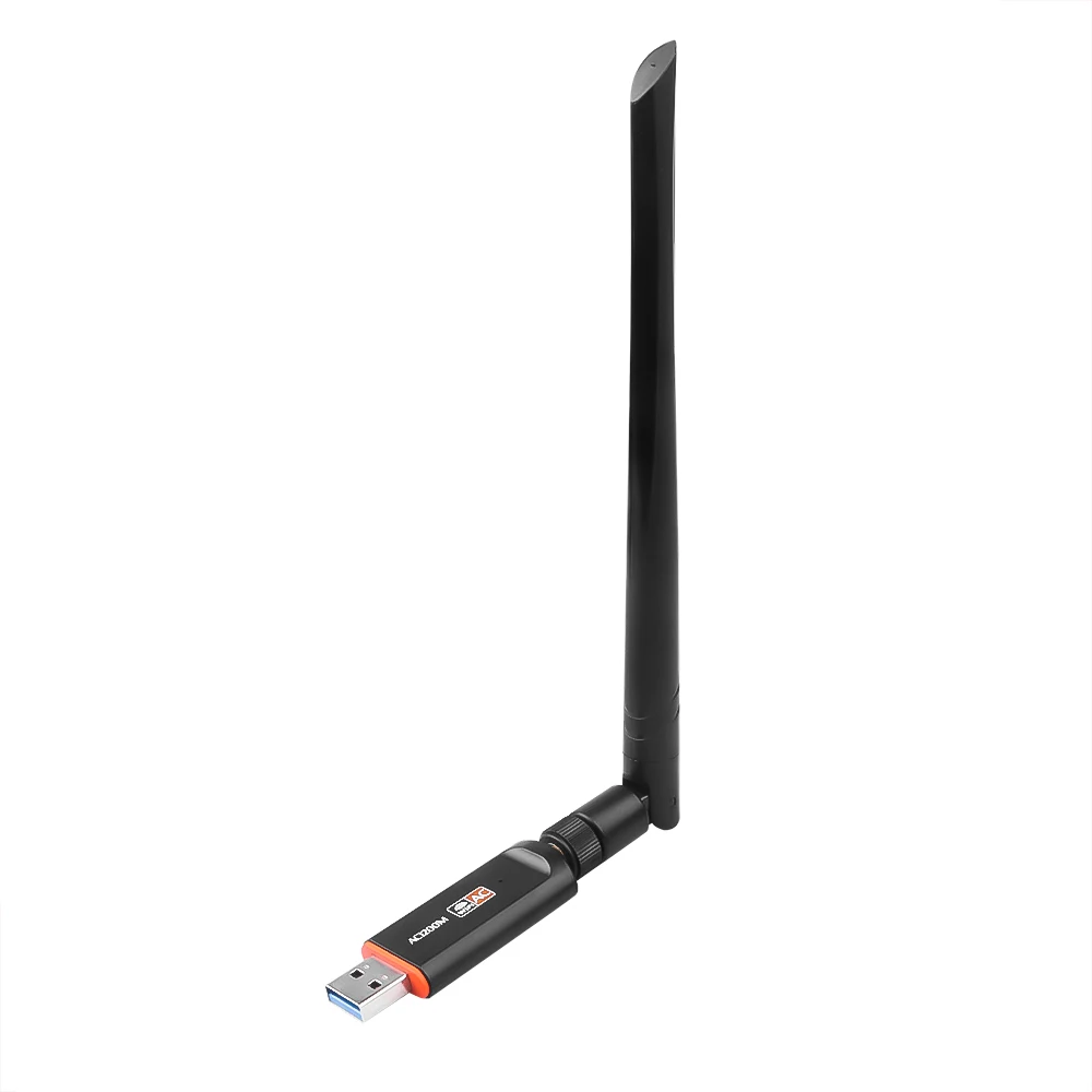 Сетевая карта kebidu двухдиапазонный 1200 Мбит/с USB 3 0 беспроводной Wi Fi адаптер с