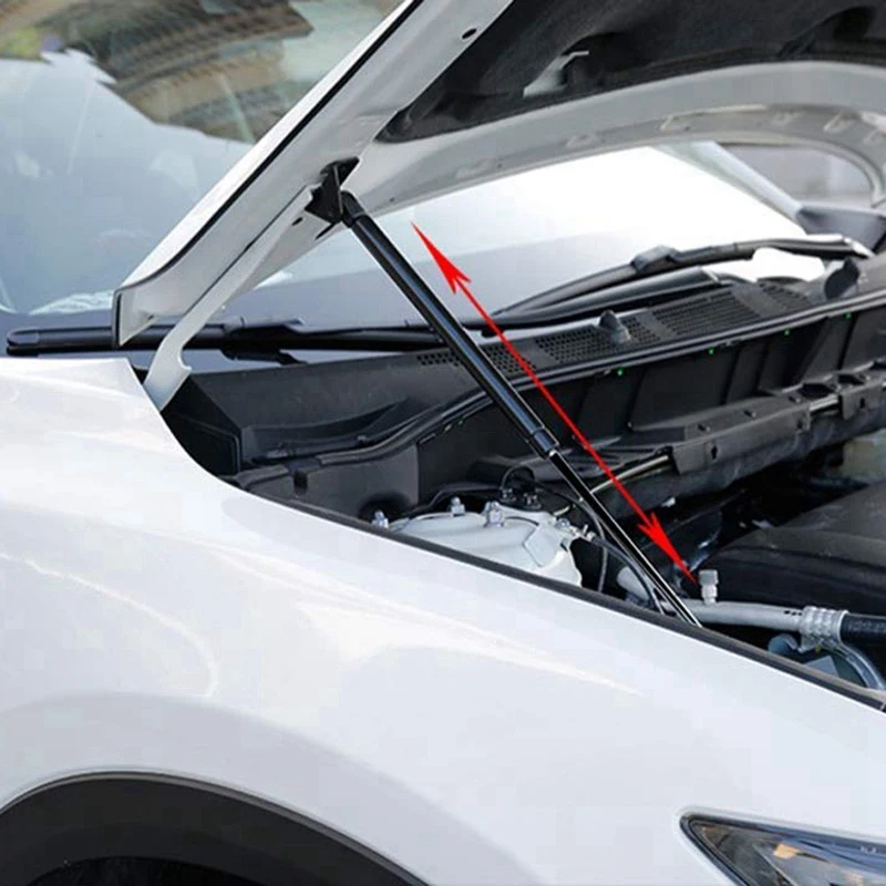 Передняя крышка капота двигателя гидравлическая опорная штанга газовая пружина