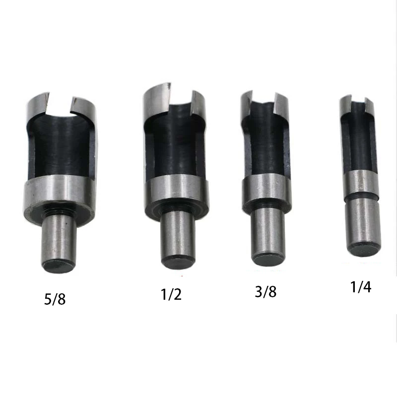 8 шт. бурильные 5/8 &quot1/2&quot 3/8 &quot1/4&quot углеродного Сталь машина для обработки