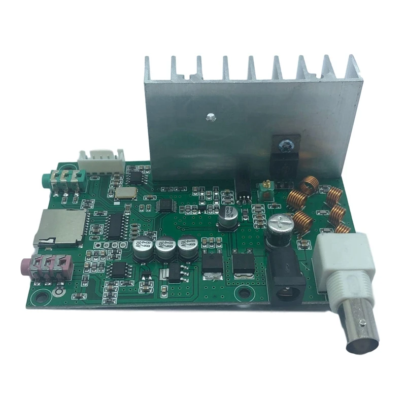 

Quality Assembled 0.5W-7W FM Transmitter Radio Station PLL Stereo Digital Frequency + Lcd Digital Display Adjustable Volume