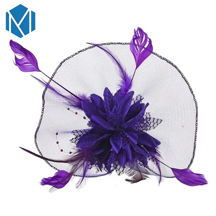 STYLE 1 J M MISM, женские элегантные заколки для волос, заколки для волос, полый цветок, бисер с перьями, резинки для волос, пряжа, Коктейльные, вечерние, свадебные аксессуары для волос - Цвет: STYLE 1 J
