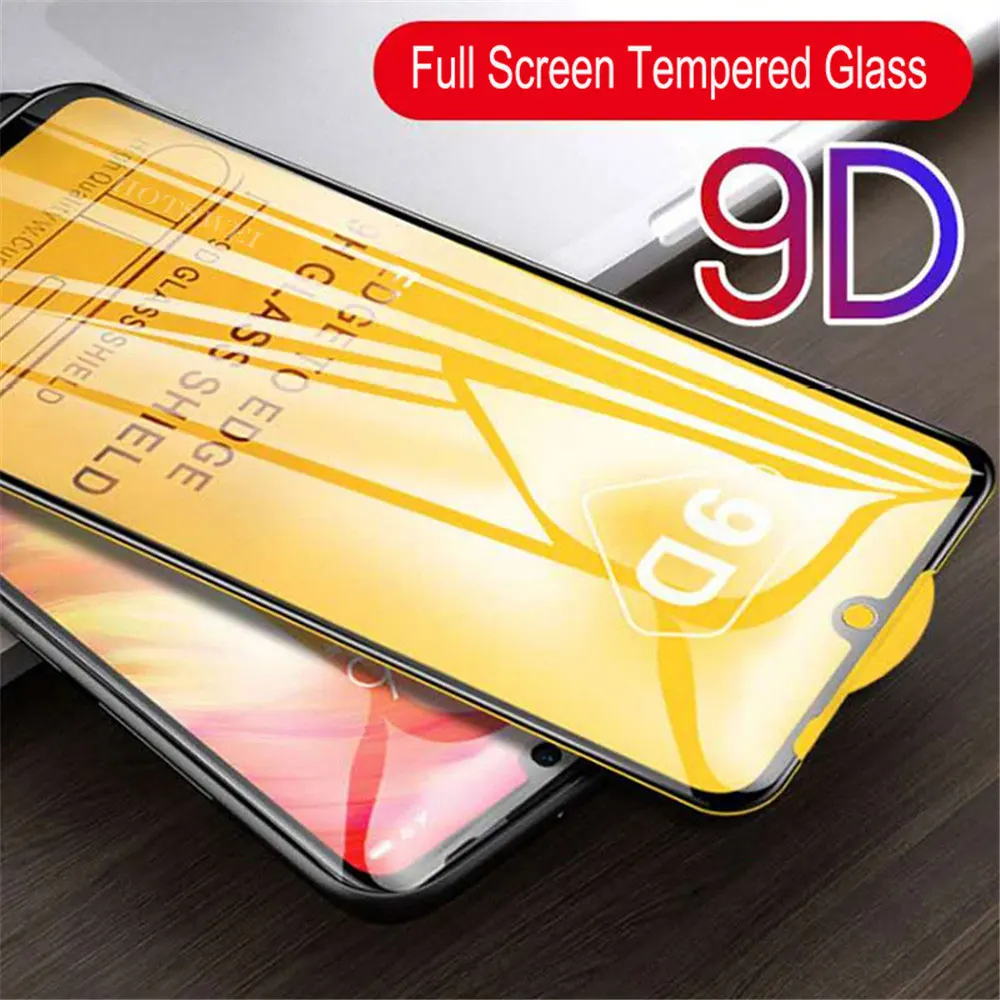 9D полное покрытие краев закаленное Стекло на для Xiaomi Redmi 8A Note 8T 8 pro note8T note8 Pro Экран