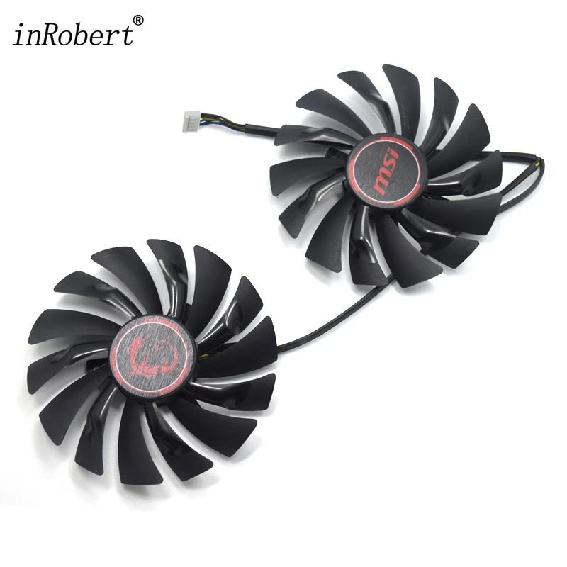 

New 95MM Ball Bearing Cooler Fan Replacement For MSI RX 580 570 480 470 Gaming X 8G RX580 RX570 RX480 RX470 Graphics Card Fans