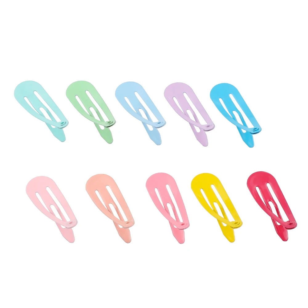 50 шт. заколки для волос детей детские аксессуары девочек и женщин заколка Твердые