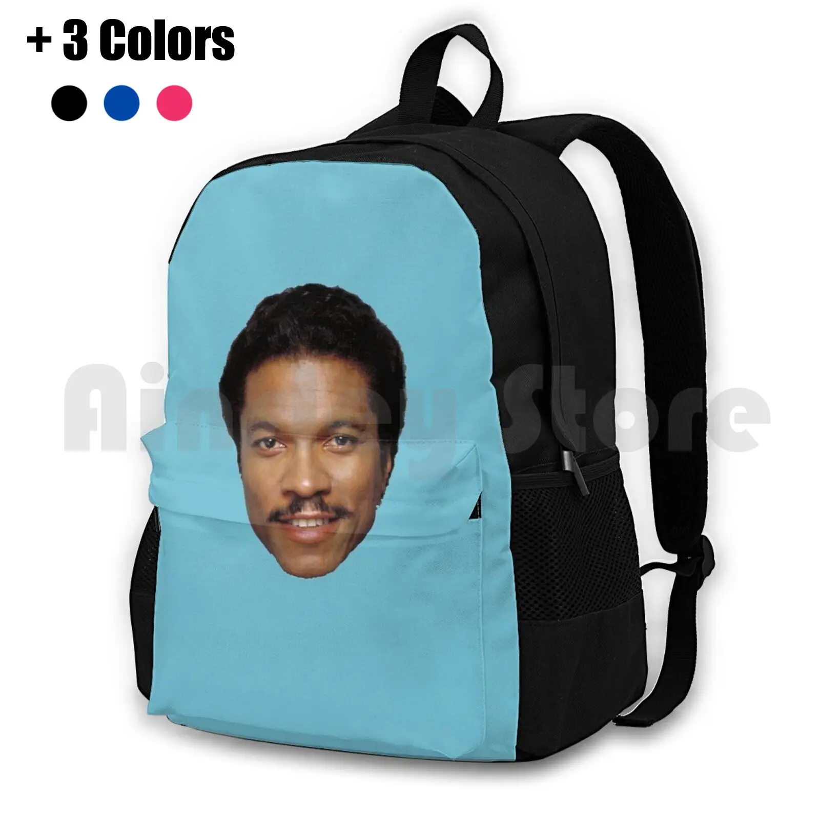 

Billy Dee Williams Outdoor Hiking Backpack Waterproof Camping Travel Billydeewilliams Lando Coolside Cool Side Of The