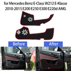 Защитный коврик с боковой кромкой, защитный коврик, противоударный коврик для автомобильной двери, наклейка для Mercedes Benz E-Class W212 10-15, аксессуары