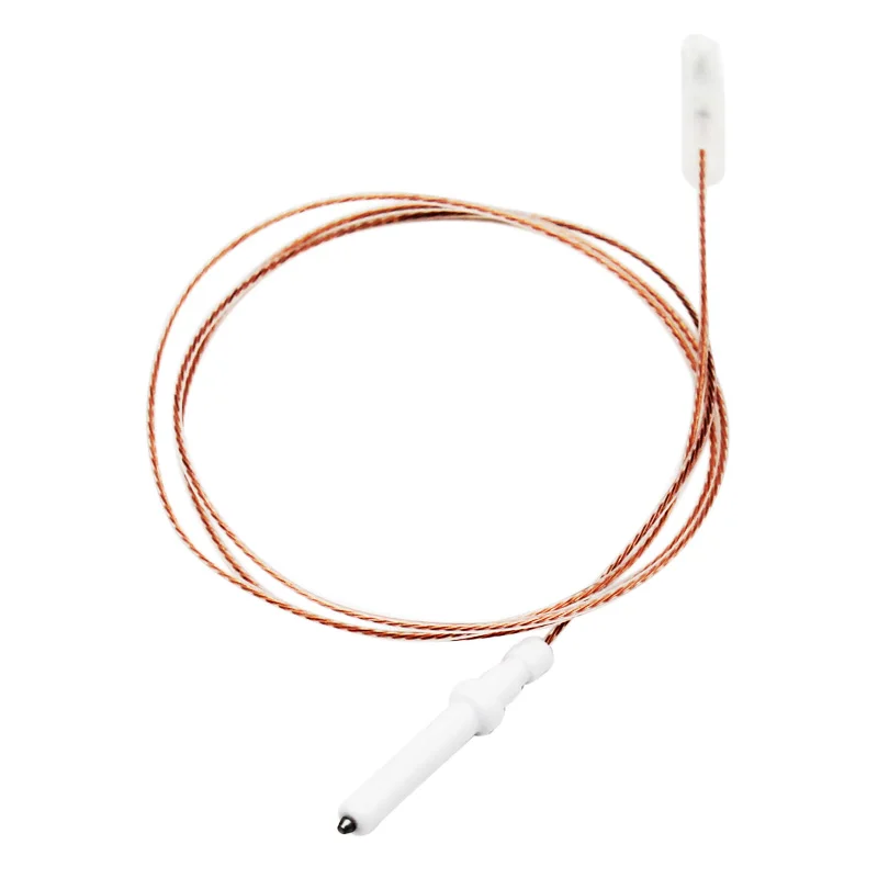 

Gas Cooktop Stove Ignition Electrode Spark Plug 900mm Ignition Wire Sabaf Cooker Ignition Pin Ceramic Height 45mm