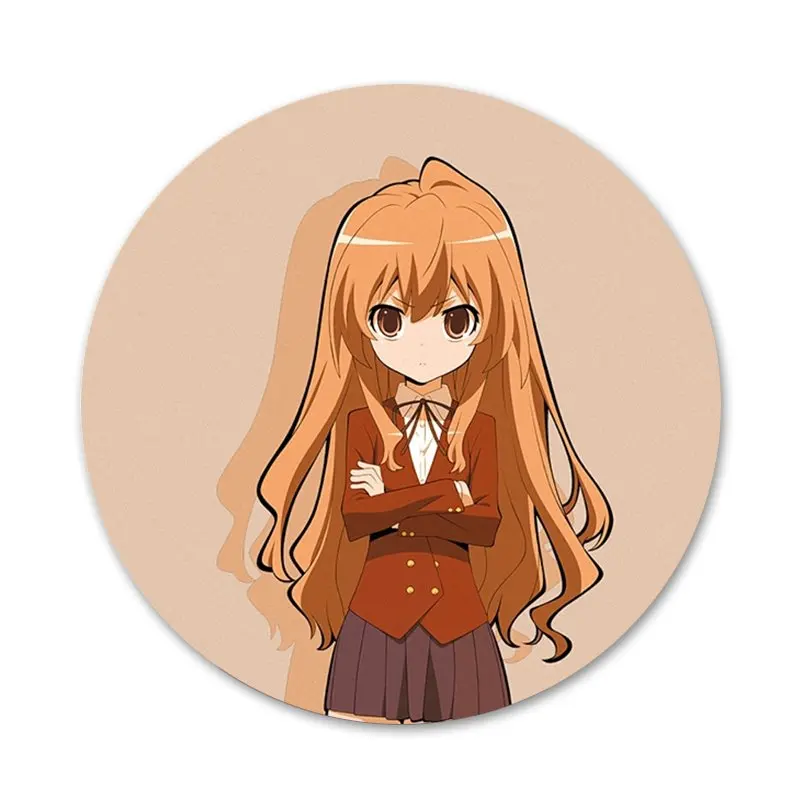 58 мм Брошь Toradora Taiga aisaka значок косплея аксессуары для одежды рюкзак украшение
