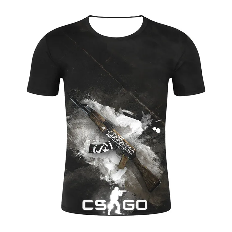 Зеленый Новинка! Футболка для геймеров "Counter Strike", "Global offension", "CS GO", "CSGO", 3D, Мужская футболка, высокое качество, брендовая одежда, забавная футболка, Мужская футболка - Цвет: Зеленый