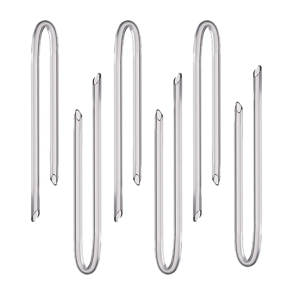 6 шт прозрачный ПВХ изогнутая трубка трубки слуховые аппараты ушные вкладыши