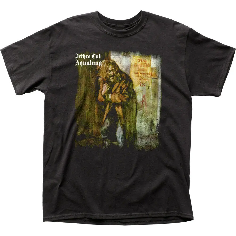 Новая аутентичная Jethro Tull Aqualung альбом Обложка художественная футболка s m l X 2X