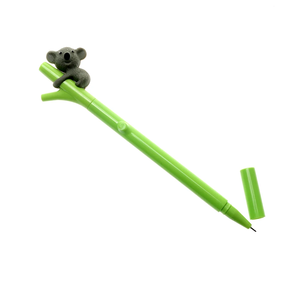 

0.5mm Black Ink Cute Cartoon Koala Gel Ink Pen Rollerball Pens Animal Koala Branch Gel Pen Office School Supplies