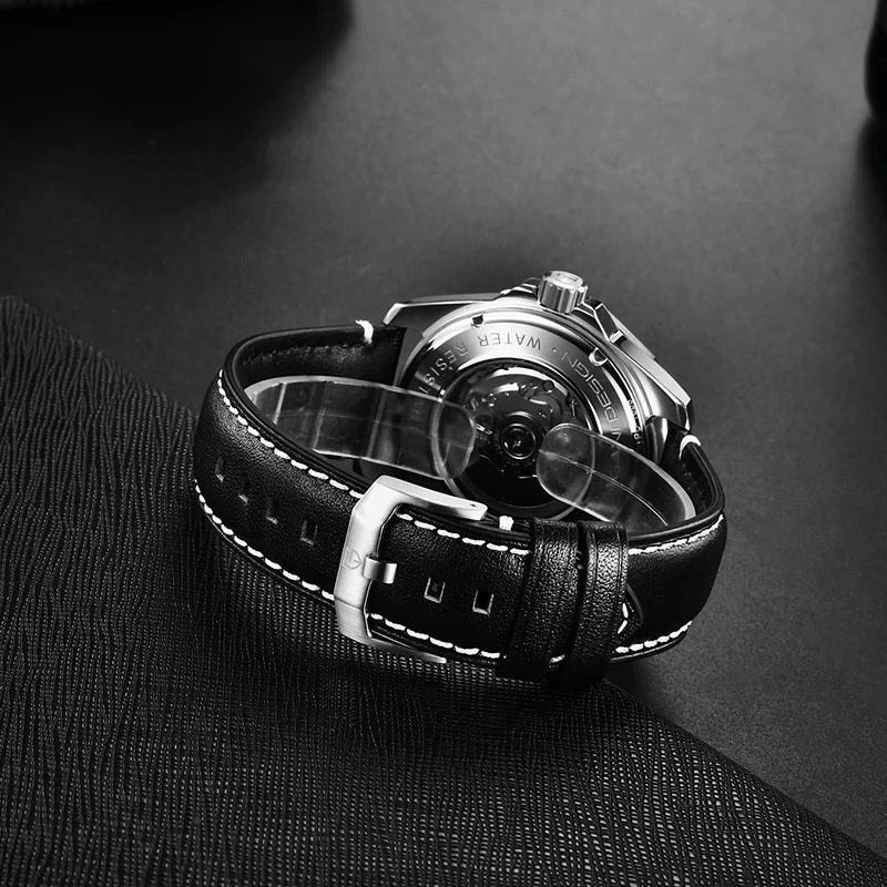 

PAGANI DESIGN Fashion Men's Watches Luxury NH35A Classic Leather Top Brand 100M Waterproof Mechanical Watch Automatic Men Watch