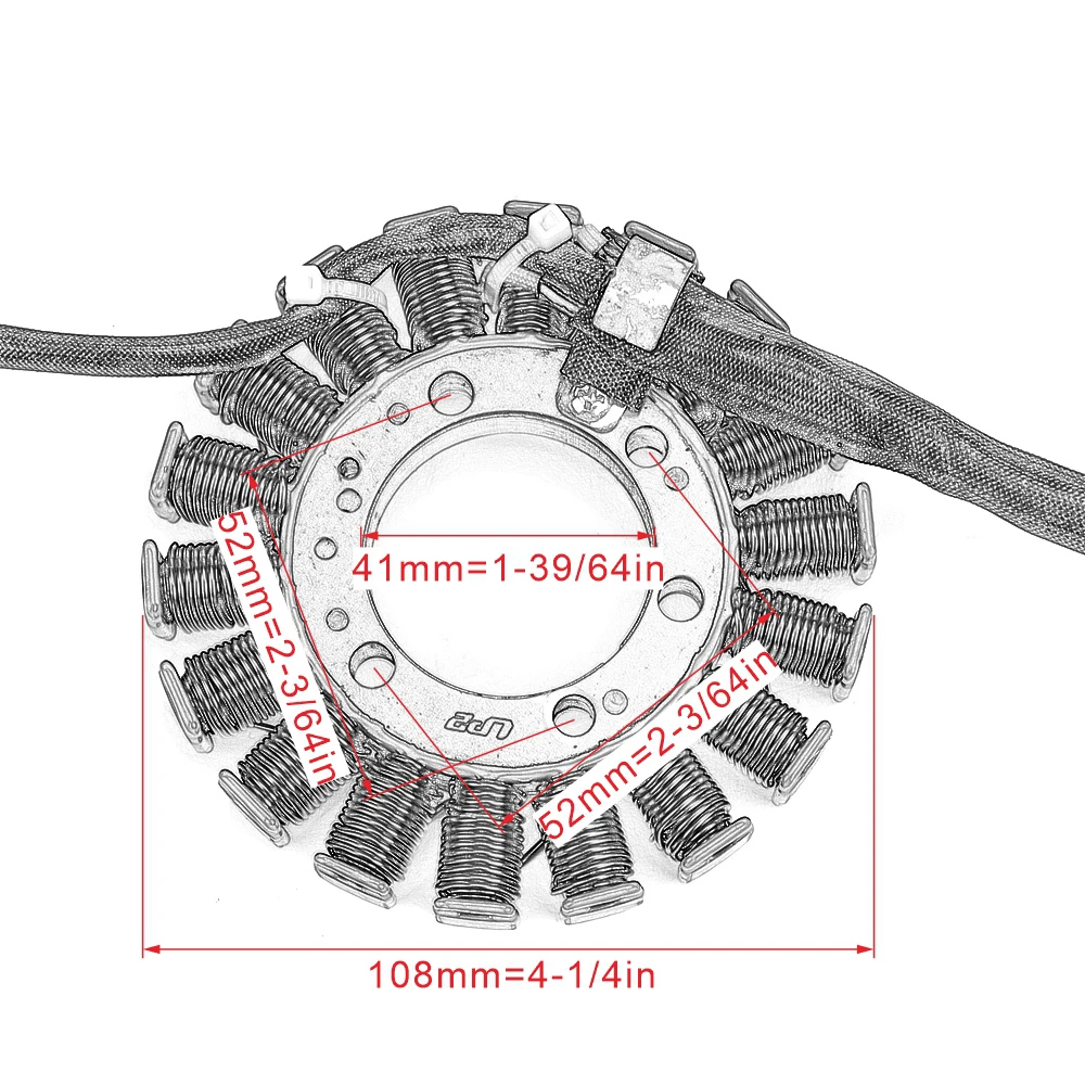 Magneto Engine Generator Stator Coil For Suzuki LTR450 LTR 450 Quad Racer 2006-2011 Charging | Автомобили и мотоциклы
