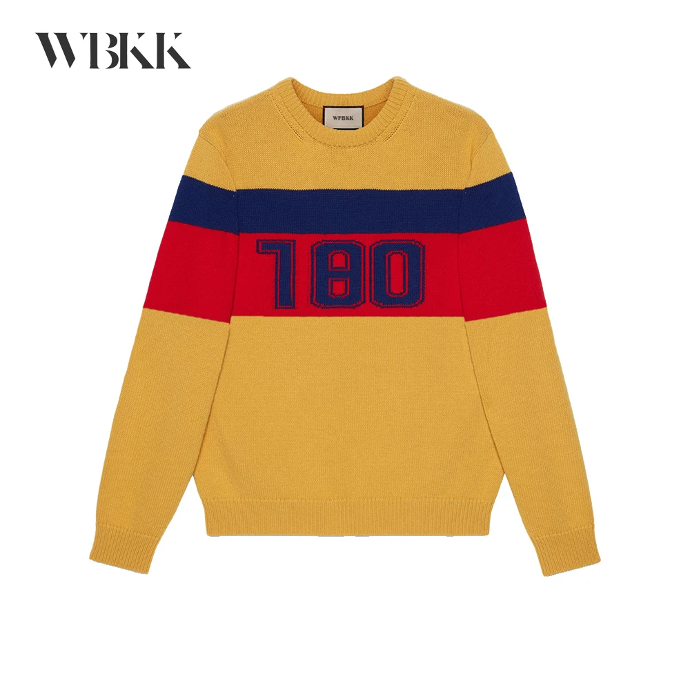 

WFBKK 21ss Новый G 100 шерстяной джемпер # wfmd2333
