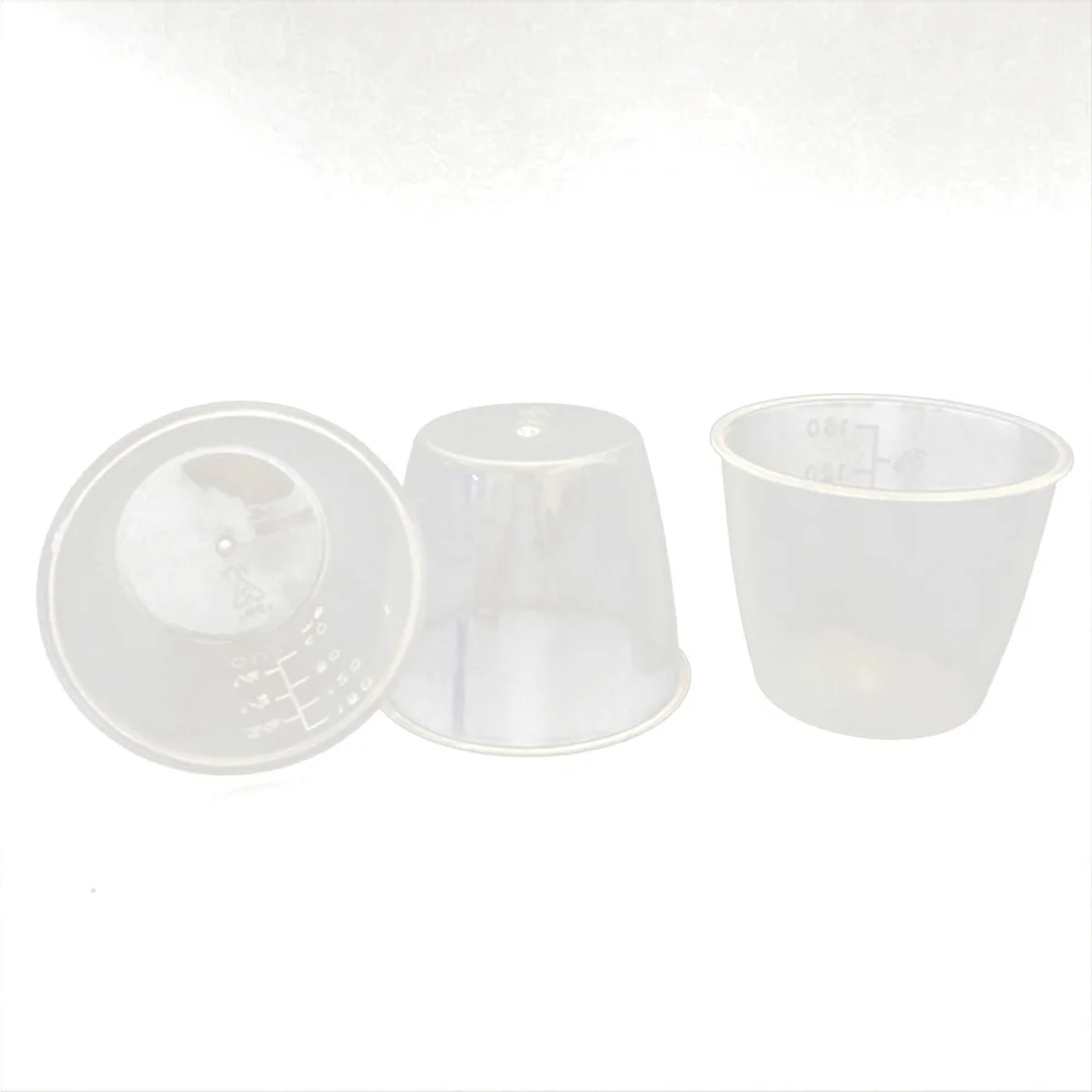 

10 Pcs Food Grade Plastic Rice Measuring Cup Rice Cooker Measurement Tools for Dry and Liquid Ingredients (160ml)