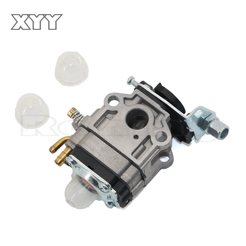 

10MM Hole Diameter Carburetor With Fuel Line Filter Assembly For 1E36F 1E32F 1E34F Brush Cutter Grass Trimmer Hedge Trimmer