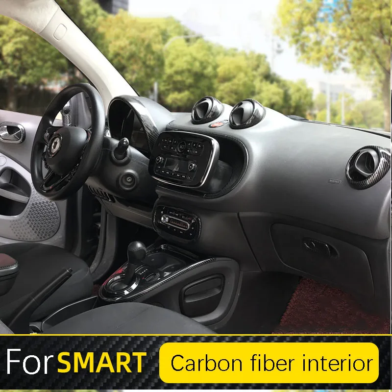 Углеродное волокно цветное украшение салона автомобиля литье высокое качество