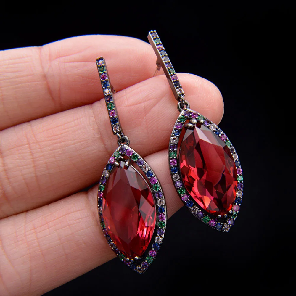 CINDY XIANG AAA циркониевые серьги гвоздики в форме сердца для женщин модные медные с