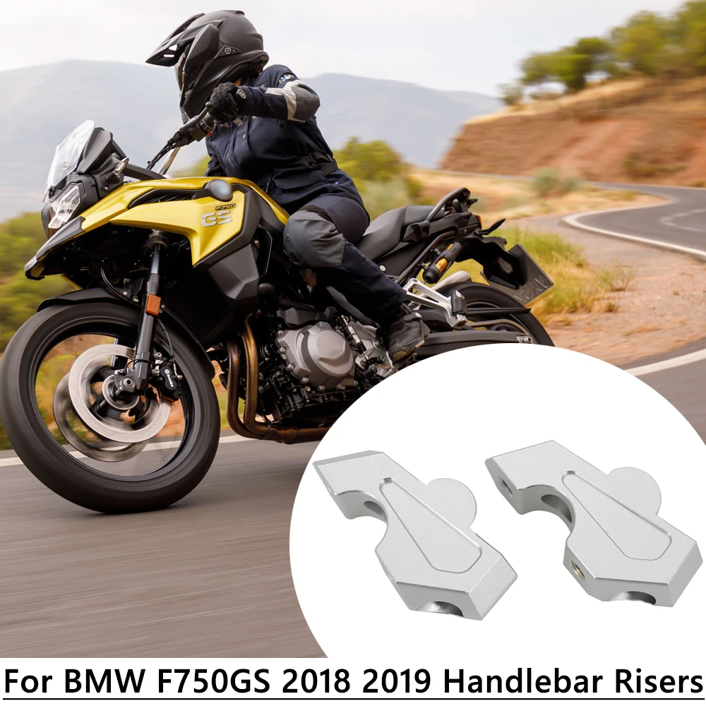 

For BMW F750 GS 2018 2019 Handlebar Risers Bar Clamp Adapter F750GS F 750 GS NEW Motorcycle parts CNC HandleBars Riser Handle