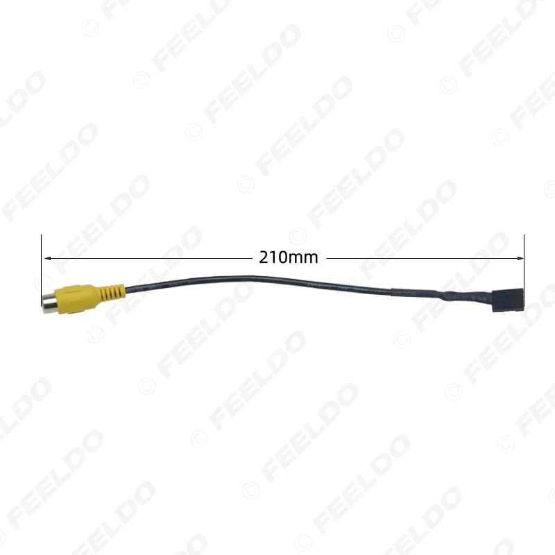 FEELDO Car Rearview Camera Parking Video Plug RCA Reversing Cable Adapter For Toyota Camry OEM Radio With Small Screen | Автомобили и