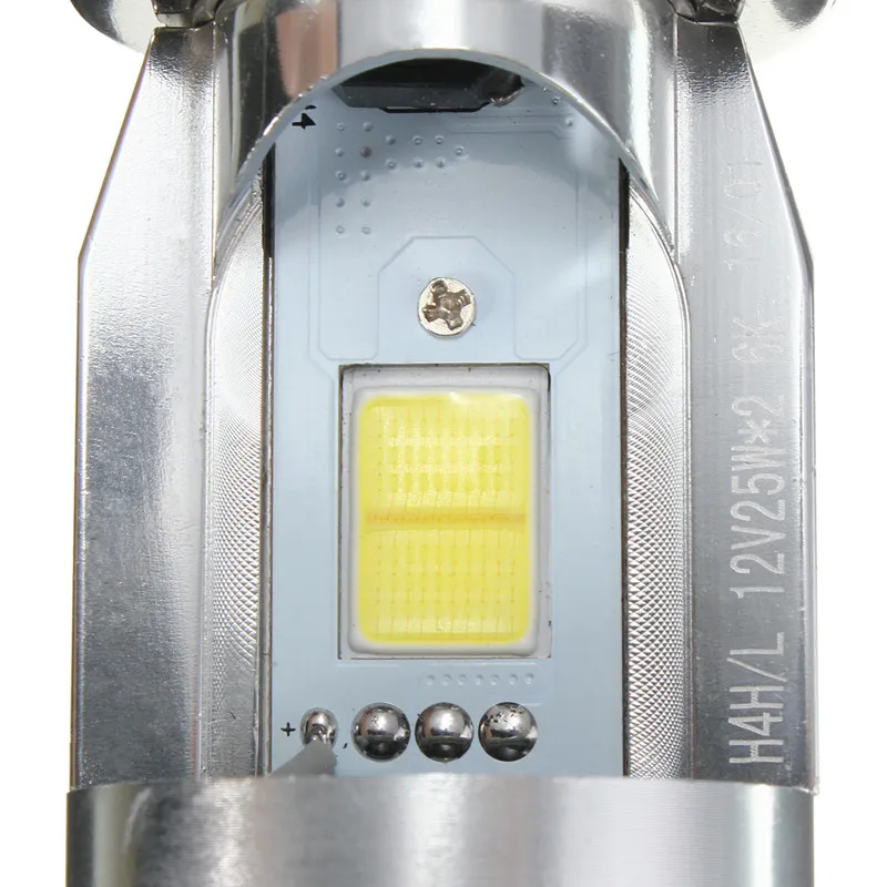 Светодиодные фары для мотоцикла лампы COB светодиодные Hi/Lo скутера замена