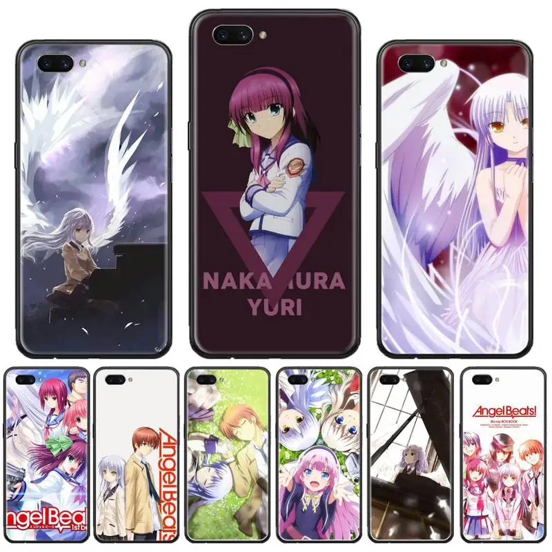 

Japanese anime the angel beats Phone Case For OPPO F 1S 7 9 K1 A77 F3 RENO F11 A5 A9 2020 A73S R15 REALME PRO cover funda
