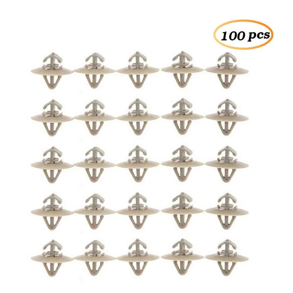 100 шт. Боковая дверь литье отделка крепжи и клёпки Высокое качество Пластиковые