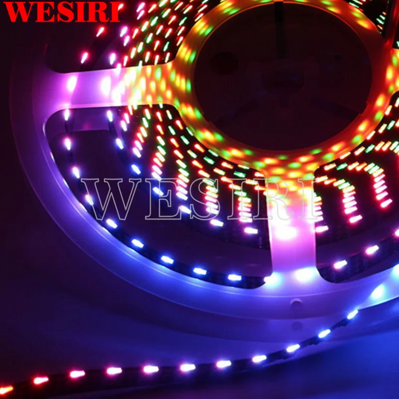 5 в постоянного тока SK6812 4020 светодиодная полоса с боковым излучением 60/72/120/144