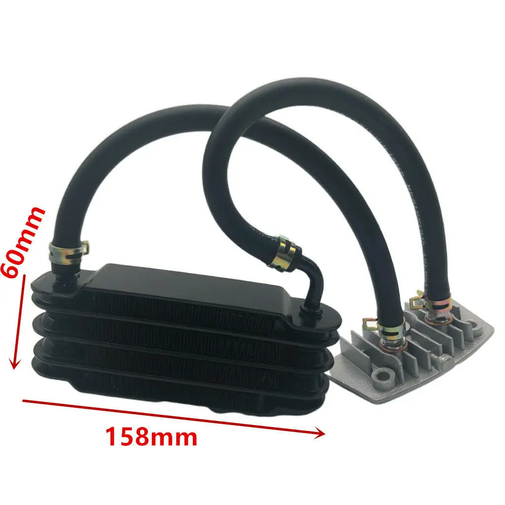 Алюминиевый универсальный дневной охладитель топливного масла 158 мм | Автомобили