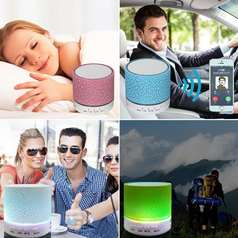

Mini Portable Speakers Wireless Speaker With Mic Blutooth Music For Phone
