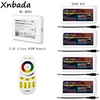 MiBoxer RGBW светодиодный контроллер Milight RF сенсорный дистанционный, 2,4G беспроводной WIFI Приложение IOS Android,RGBW 4-зонный светодиодный контроллер для светодиодной ленты