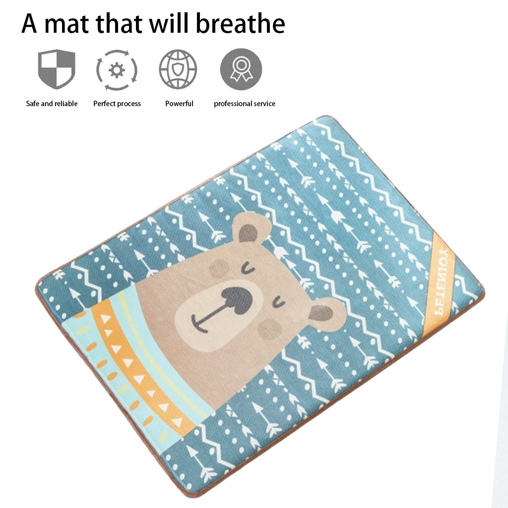 Мягкий летний охлаждающий коврик для питомца одеяло собаки самоохлаждающийся