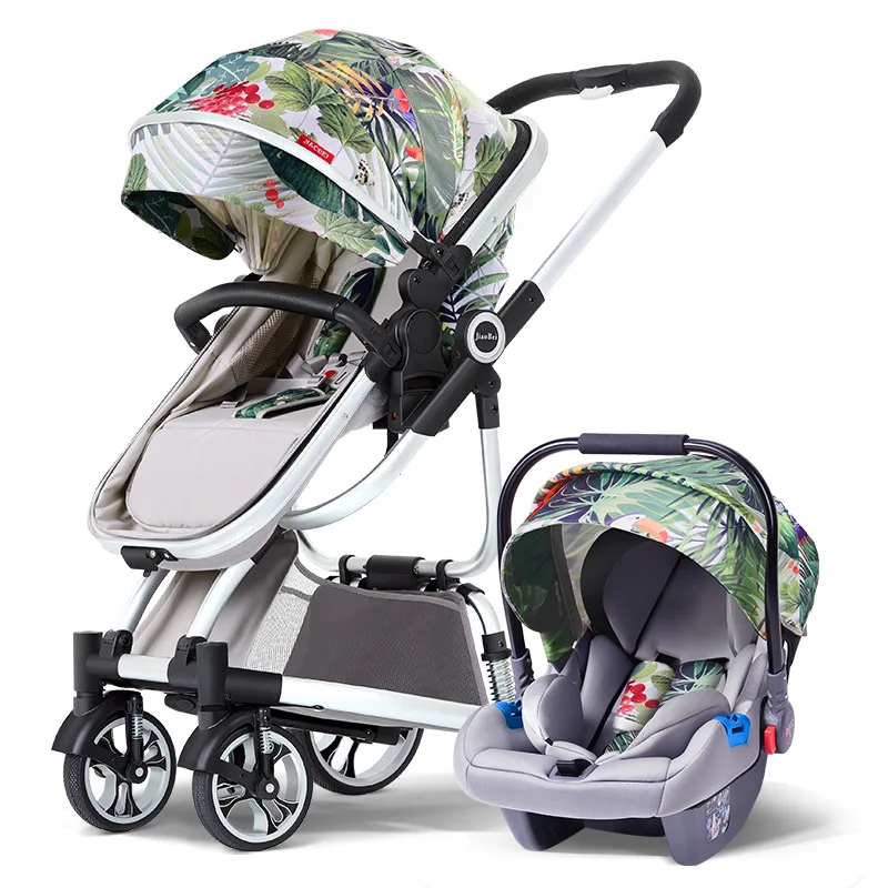 

Baby stroller can sit, recline, two-way lightweight folding simple ultra-light high landscape newborn baby stroller
