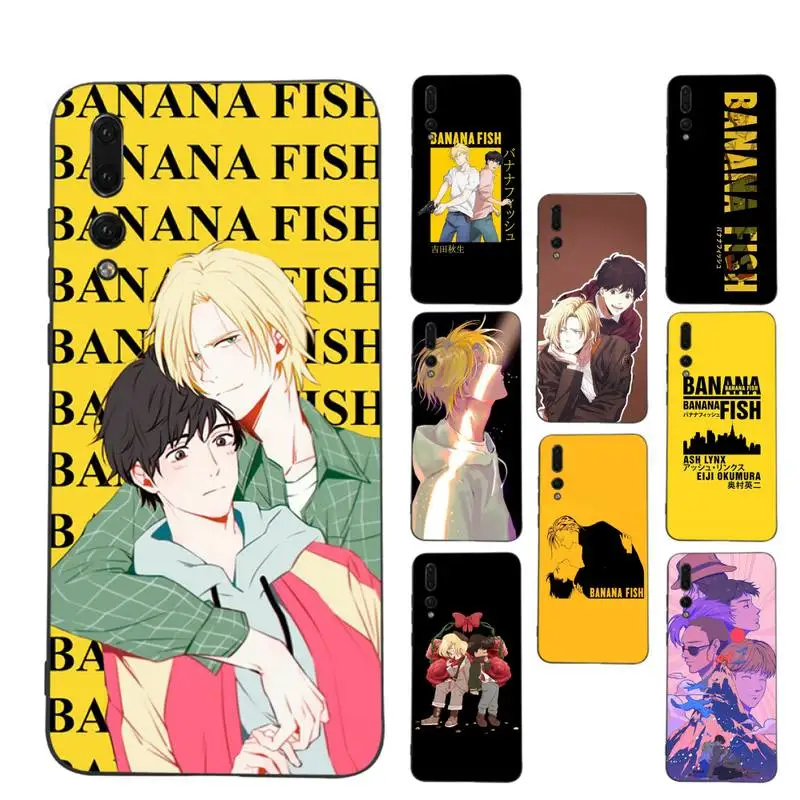 

Japan Anime Banana Fish Phone Case Soft Silicone Case For Huaweip30lite p30 20pro p40lite P30 Capa