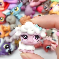 10pcslot pet shop figure toys kitty unicorn dog animal action toy collection kids toy gift