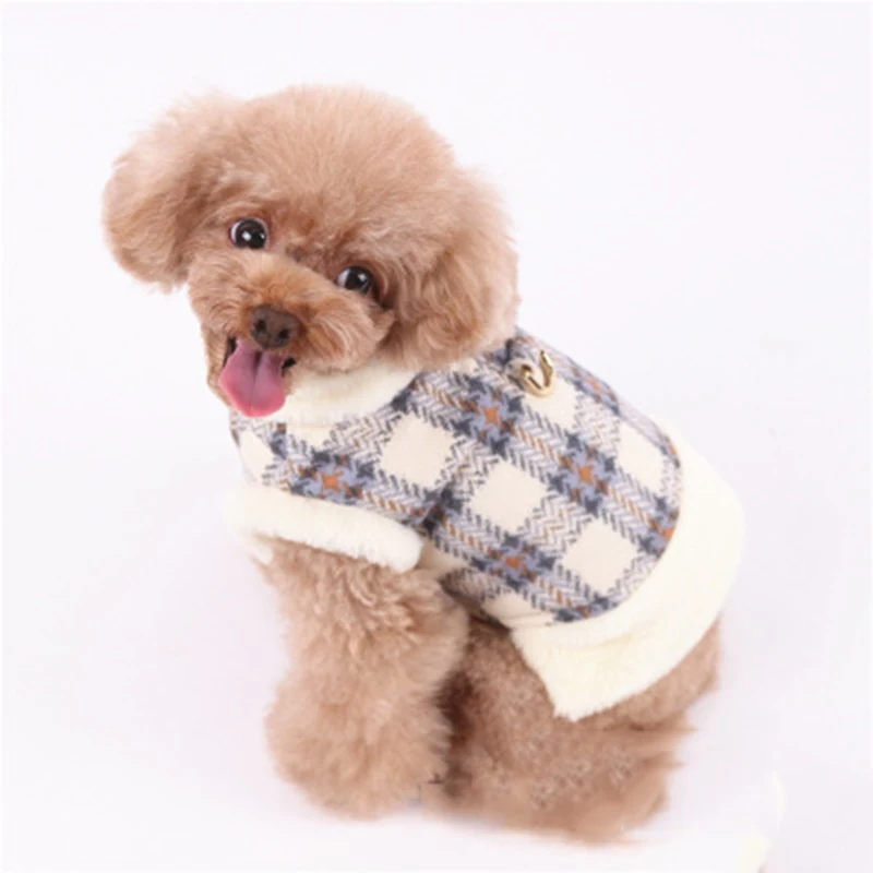 Роскошная Одежда для собак 2020 маленький теплый зимний свитер с изображением