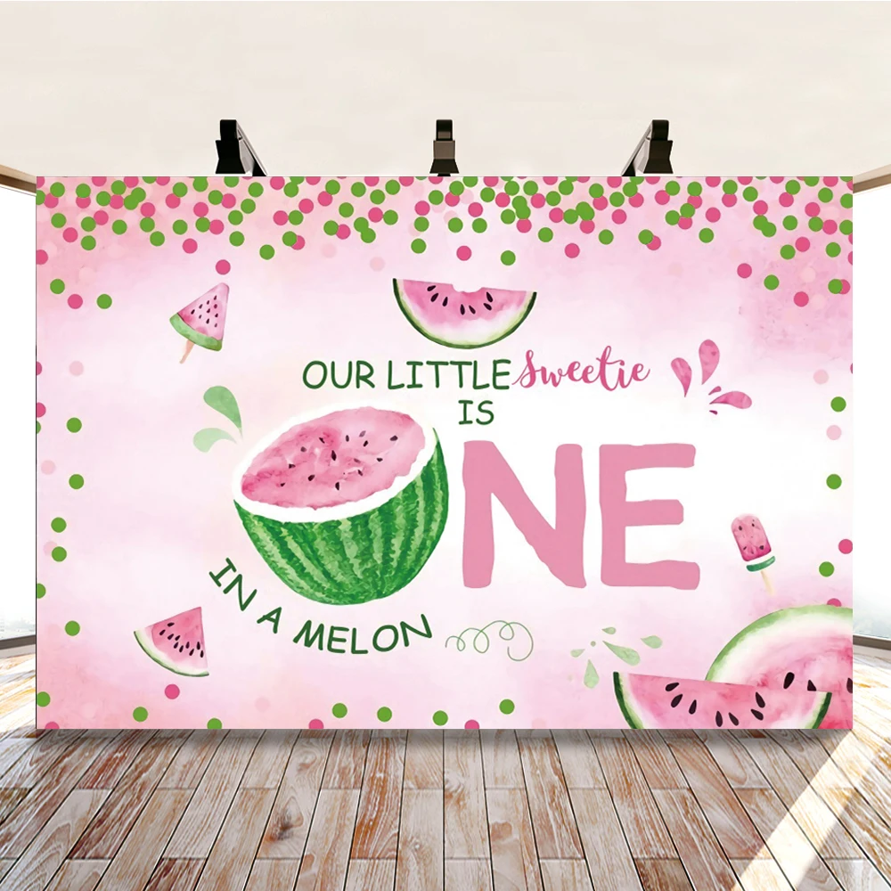 

Yeele Watermelon Birthday Party Baby Shower Polka Dots Photography Backdrop Photographic Decoration Backgrounds For Photo Studio
