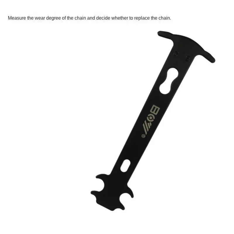 

Bicycle chain wear tester maintenance tool mountain road bicycle chain measuring ruler replacement bike accessories