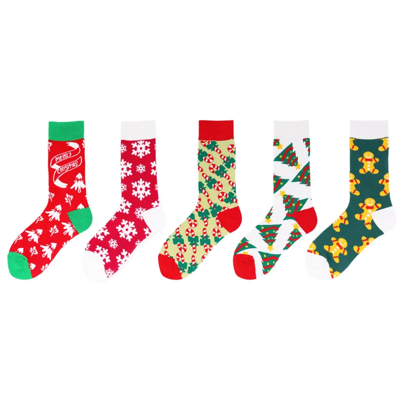 

Mens Cotton Sock Winter Stripe Sports High Funny Male Printed Casual Plaid Dog Cat Animal Funny Kawaii Socks with Pattern Gift
