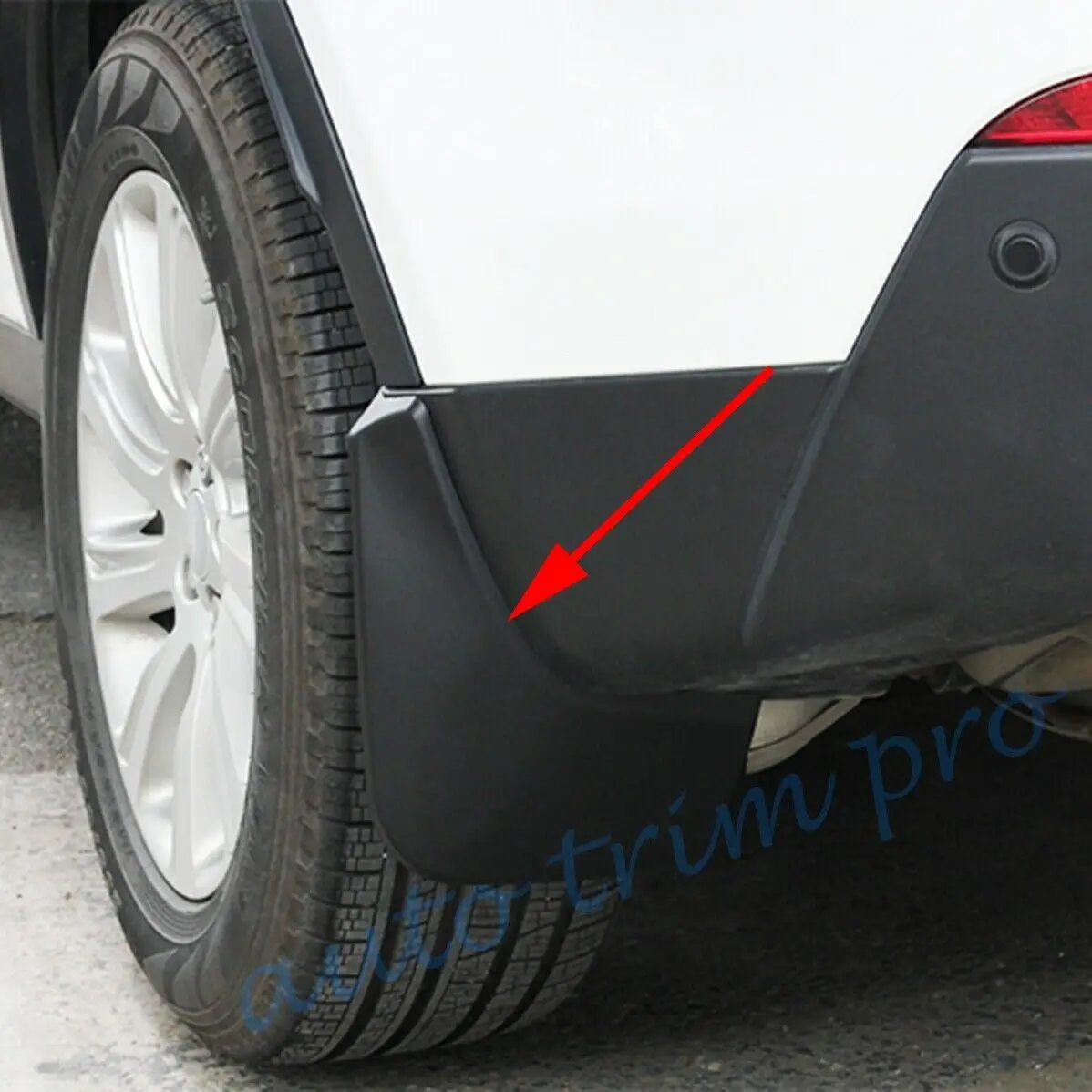 Mudflap Splash Guard Fender Fit For Land Rover Discovery 5 LR5 Mud Flap Mudguard Accessories 2016 2017 2018 2019 Soft Plastic | Автомобили