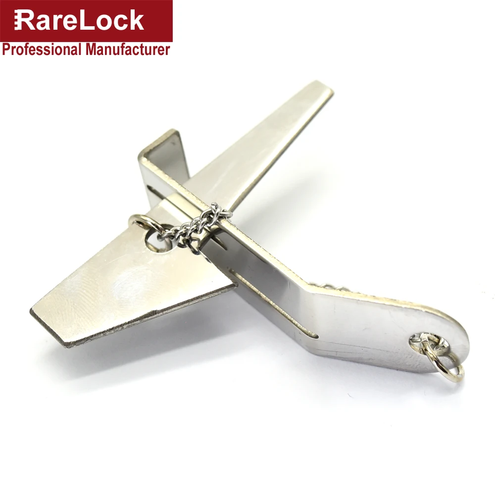 Rarelock дверной замок из нержавеющей стали замок-защелка для безопасности дома, товары для путешествий, простая женская сумка MMS304 dd