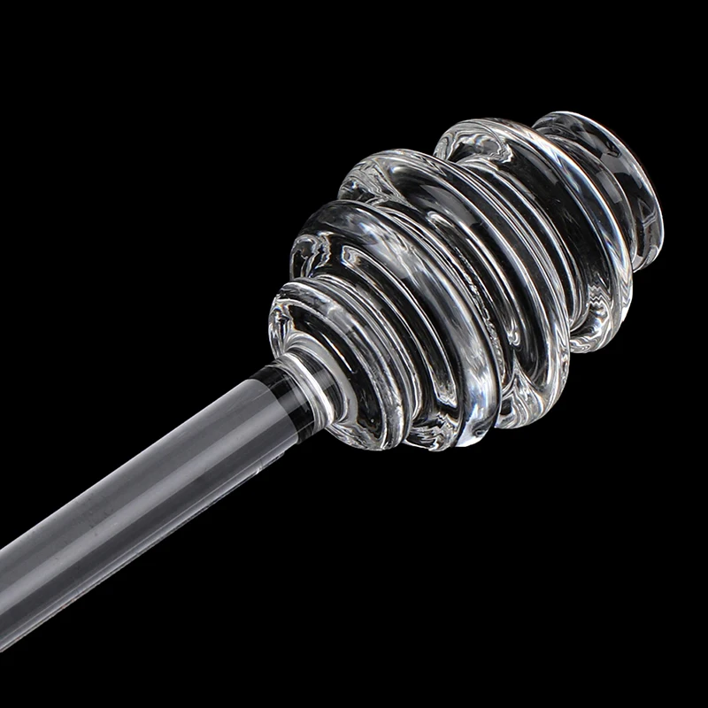 Стеклянная палочка для меда дозатор сиропа стеклянная ложка банка кухонные