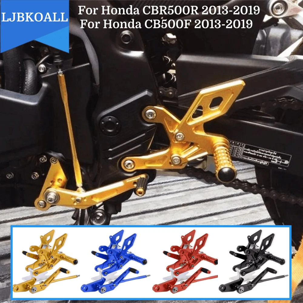 Регулируемые подножки для мотоцикла CBR500 R CB 500F CBR 500R Honda CB500F CBR500R 2013 2021|Подставки