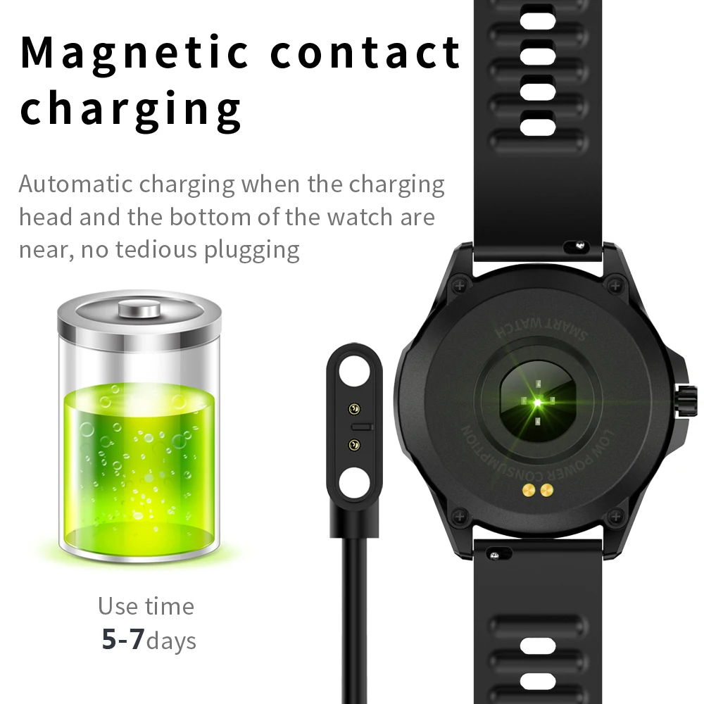 

Carsikie Y28 Round Smart Watch 2020 For Men Fitness Tracker Remote Control Bracelet Sport Waterproof Female Smartwatch Clock