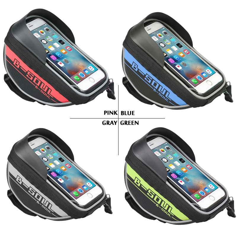 Женская велосипедная сумка Рама для телефона Pannier чехол смартфона и GPS с